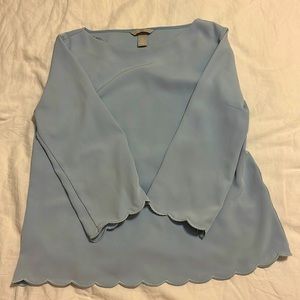 Blue blouse